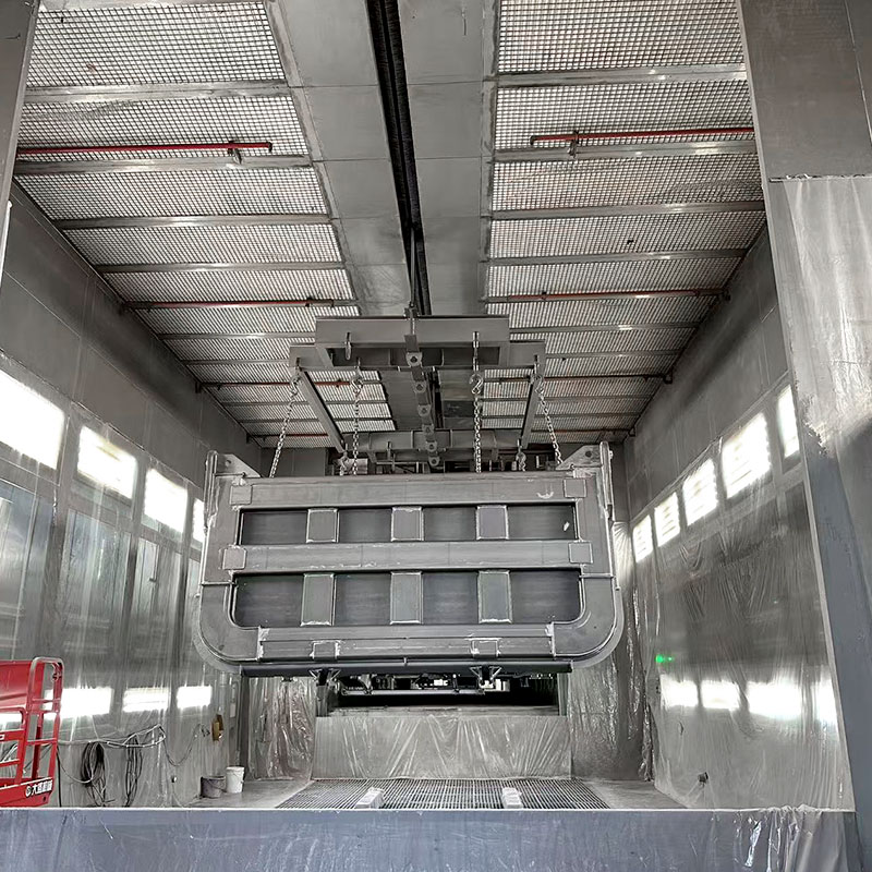 Automatic Robotic Spray Booth