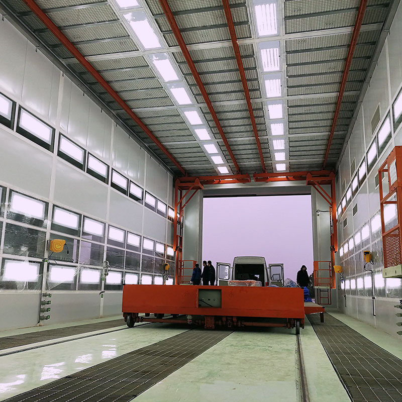 Automatic Robotic Spray Booth