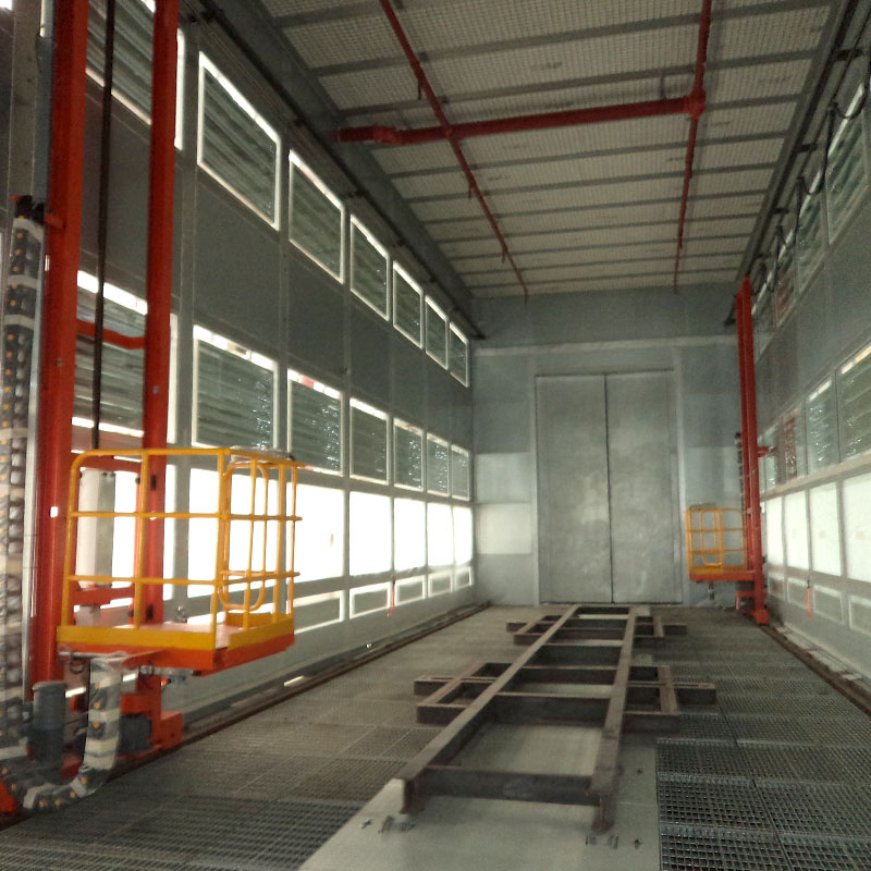Automatic Robotic Spray Booth