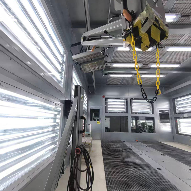 Automatic Robotic Spray Booth