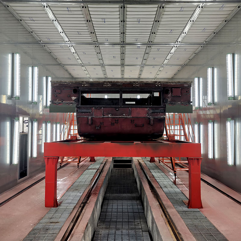 Automatic Robotic Spray Booth