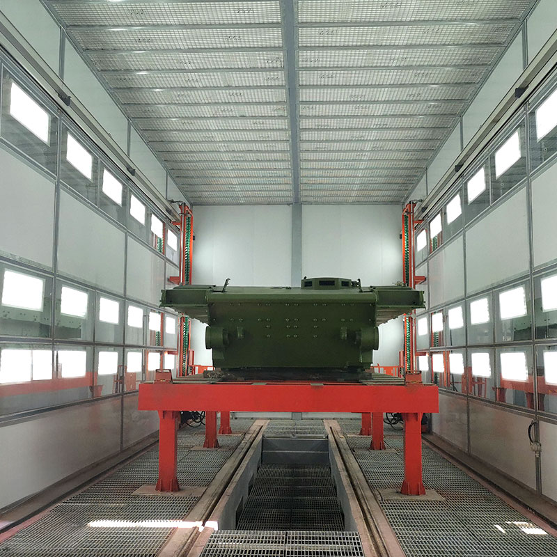 Automatic Robotic Spray Booth