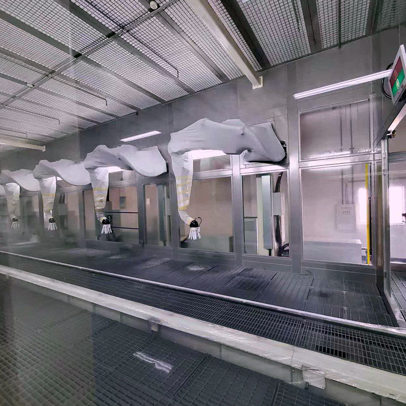 Automatic Robotic Spray Booth