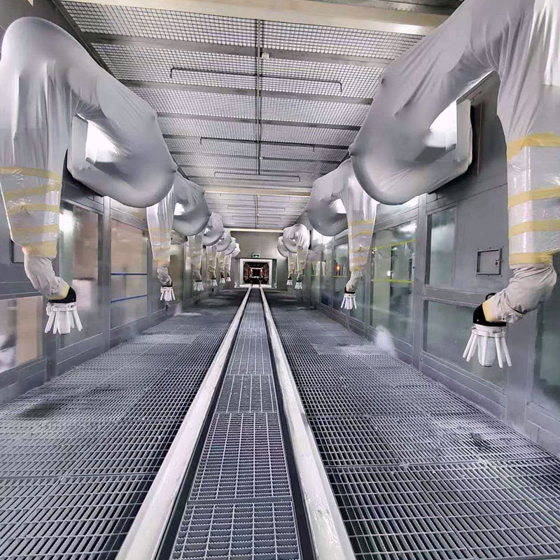 Automatic Robotic Spray Booth