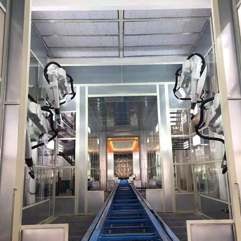 Automatic Robotic Spray Booth