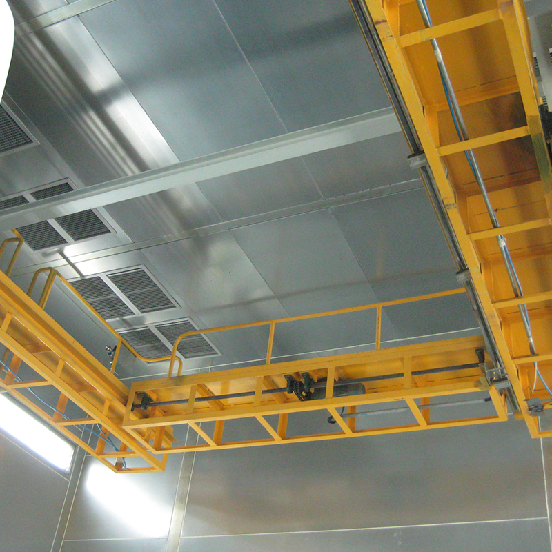 Painting Line For Grain Tank Truck Body