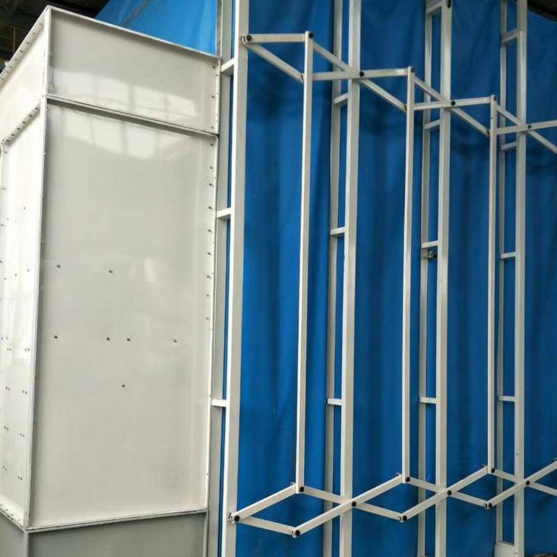 Retractable Mobile Spray and Sanding Booth