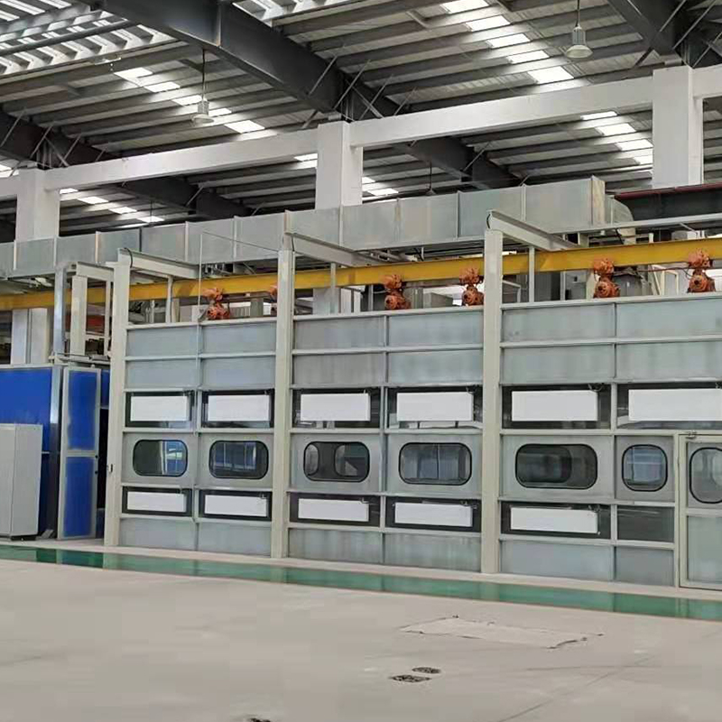 Spray Coating Line For Car Wheel