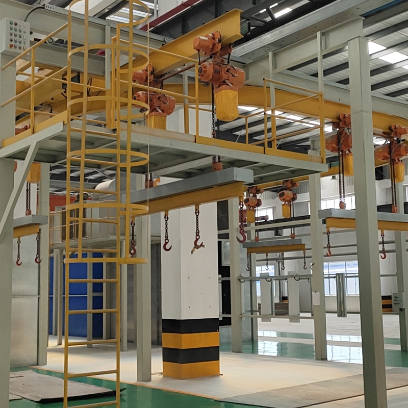 Spray Coating Line For Car Wheel